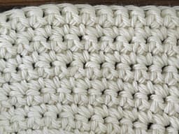 Single Crochet crochet technique